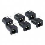 Hot selling DC-005 Black DC Power Socket Connector  5.5*2.1mm  socket Round the needle for sale