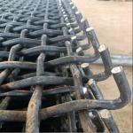 Vibrating 65mn Hooked Crimped Woven Wire Mesh Screens For Quarry And Mining for sale