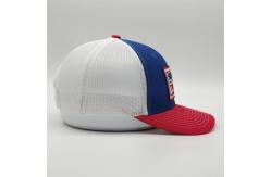 China 6 Panel Low Profile Hunters Mesh Trump Hat Single Buckle supplier