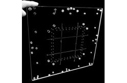 China Customized Fused Quartz Glass Part Perforated For Enhanced Functionality supplier