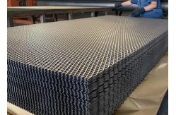 China Carbon Steel Walkway Expanded Plate Mesh Perforated Metal supplier