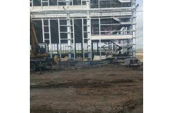 China Fast Build Steel Structure Warehouse Building Large Span Light Steel Frame Construction supplier