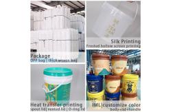 China Polypropylene Black Moulding Plastics Container Bucket Pail With Handle Lid 1-50L supplier