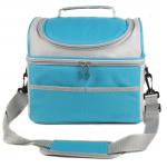 Custom Portable Lunch bag 600D polyeester PVC Waterproof Food Cooler Bag Supplier for sale