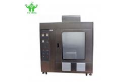 China UL94 Horizontal / Vertical Flame Test Chamber , 20d / 45d Plastic Test Equipment supplier