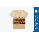 Luxury Custom Printing Design Cardboard Round Flower Boxes With Good Quality for sale