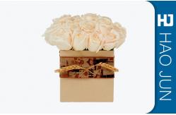 China Luxury Custom Printing Design Cardboard Round Flower Boxes With Good Quality supplier
