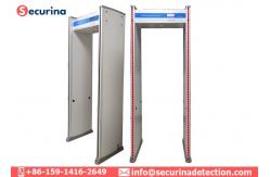 China Detecting Gun / Knife Airport Security Detector With Audible And Visual Alarming supplier