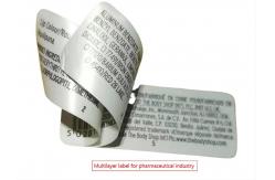 China Custom Pharmaceutical Labels For Waterproof Stickers Label Printing supplier