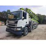 2022year Zoomlion 59M Concrete Pump Truck With Scania For Readymix Factory for sale