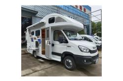 China Customized RV Caravan Van 130km/h , 4x2 Small Family Camper Van Mobile Travel supplier
