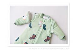 China Boys Girls Muslin Baby Pajamas / Cotton Baby Pajamas Snap Button Or Zipper supplier