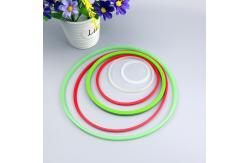 China Food Grade Extruded Silicone Seal Ring No Smell For Food Container Sealing supplier