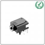 Pcb Mount 8 Pin Terminals Female 3.5 Audio Jack Socket Black for sale