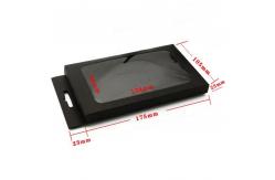 China Kraft Paper Phone Case Window Box Packaging No Printing Gift with Clear Window supplier