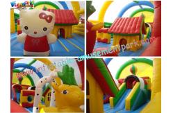 China Custom Giant Inflatable Amusement Park , PVC Inflatable Park supplier