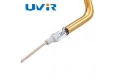 China 3D Shape Infrared Heating Element Tube , Gold Paint  Replacement Infrared Heating Element supplier