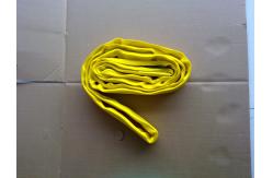 China Flexible Yellow Polyester Endless Round Sling 3000Kg For Port Loading supplier