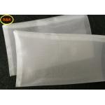 Customized Mesh Tea Bags / Nylon Mesh Filter Bags 100 160 Micron With Green Stitching for sale