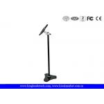 Security Ipad Kiosk Enclosure Rotatable Bracket , Triangle Base for sale