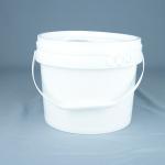 5 Liter Food Grade Plastic Bucket With Lid And Handle for sale