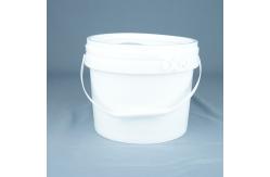 China Transparent Plastic Bucket With IML Printing Durable Bucket Shape T/T Accepted supplier