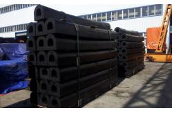 China D shape Rubber Fender for Working Ship /tugboat side fender supplier