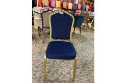 China Function Hall Stackable Banquet Chair Iron Matel Moulded Foam supplier