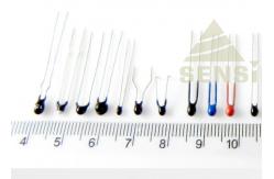 China Epoxy Thermistor Precision Leads Bending 90°C Easy Installation supplier