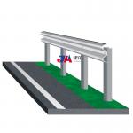 Lower Galvanized Corrugated W beam Highway Crash Guardrail with and Customized Design for sale