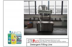 China 50 Bottles Per Minute Laundry Detergent Filling Machine 50 - 5000ml Filling Volume supplier
