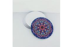 China Round Anti Slip 100x100mm Blank Cork Coasters supplier