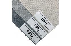 China Classic 5% Openness Fine Grained Plain Weave Sunscreen Fabrics For Roller Blinds supplier