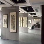 Aluminium Channel Sliding Door Folding Partition Walls For Gallery for sale