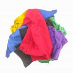 35x60cm Polo Colored Shirts Cut Mixed Cotton Rags for sale