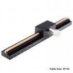 Dovetail Trough Rack And Pinion Manual Stage Linear Sliding Long Stroke for sale