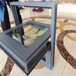 Inward Tilt Aluminum Hopper Windows And Awning OEM for sale