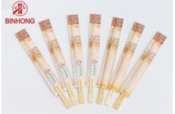 China Manufacturers Custom Logo Printed Disposable Bamboo Chopsticks supplier