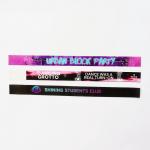 Tyvek Entertainment Events Identification Amusement Park Admission Tickets Disposable Bracelets Wristbands