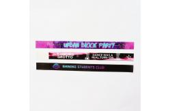 China Tyvek Entertainment Events Identification Amusement Park Admission Tickets Disposable Bracelets Wristbands supplier
