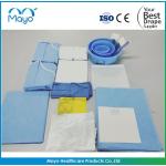 Medical Angiography Drape Pack SMS PE Surgical Drape Sheets for sale