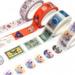 Easy Tear Skinny Cats Masking Washi Tape For Scrapbook Layouts Printed Masking Washi Tape for sale