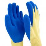 10 Gauge A2 Latex Coated Gloves , Safety Fire Resistant Knit Work Gloves for sale