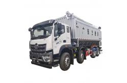 China FOTON 8*4 Bulk Feed Truck   Feeding Stuff   Farm Animal Feed Transporter supplier