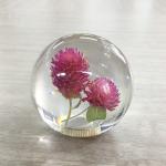 Dry Flower Gear Shift Knob , Dia70mm Clean Dandelion Gear Knob for sale