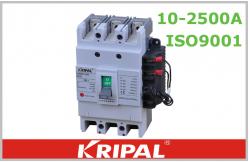 China Magnetic Trip Molded Case Circuit Breaker Earth Leakage , UVT SHT Approvals supplier