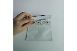 China Custom Printed Mylar Zip Plastic Bags Smell Proof Resealable Child Proof Stand Up supplier