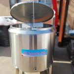 Water Cooling 100 Liter Milk Pasteurizer Machine For Home Use for sale