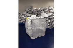 China White Conductive Big Bags , Fibc Big Bags Preventing Combustion And Explosion supplier