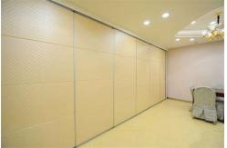 China Melamine Surface Sliding Folding Soundproof Movable Partition Wall For Office / Classroom supplier